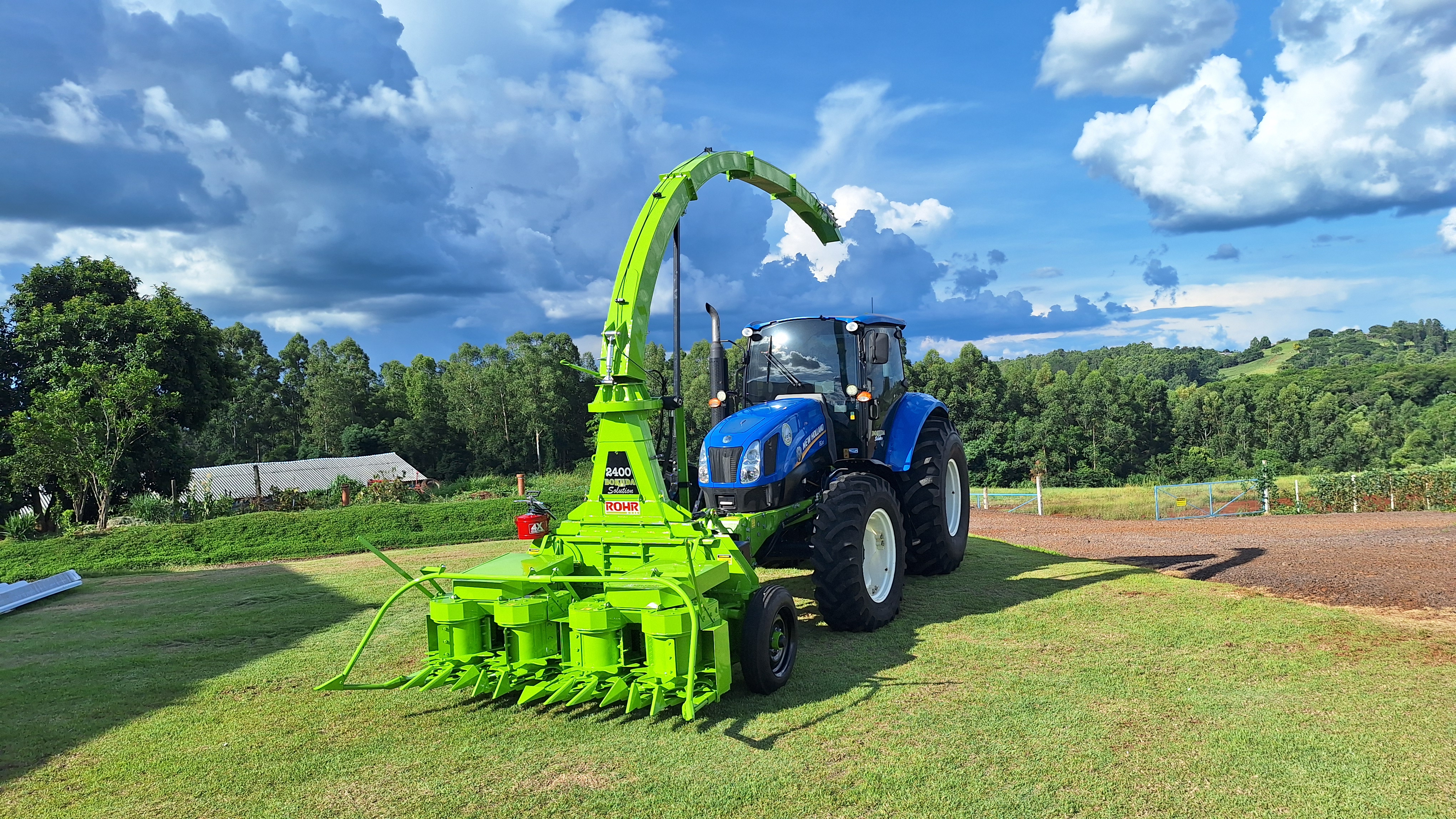 Rohr - Colhedora de Forragem CFR Bokuda 2400 Reibe Seib | Seu Jeito