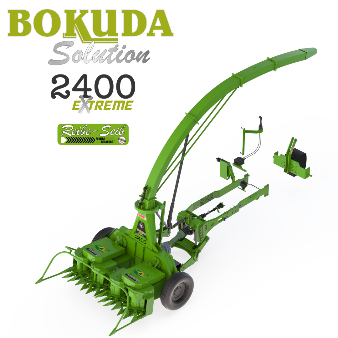 Rohr - Colhedora de Forragem CFR Bokuda 2400 Reibe Seib | Seu Jeito