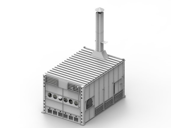 Comber - Área De Queima A Cavaco Para Secadores De Grãos