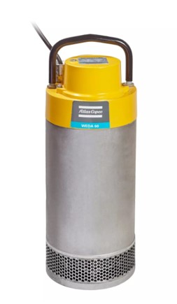 Atlas Copco - Bomba submersível drenagem (D) WEDA D60H 77 m³/h @ 52 mca