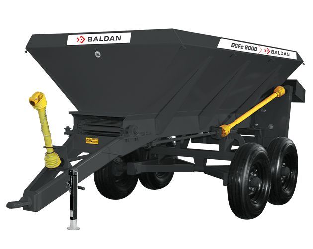 Baldan - DCF-C - Distribudor de Calcário e Fertilizante Transmissão por Correias