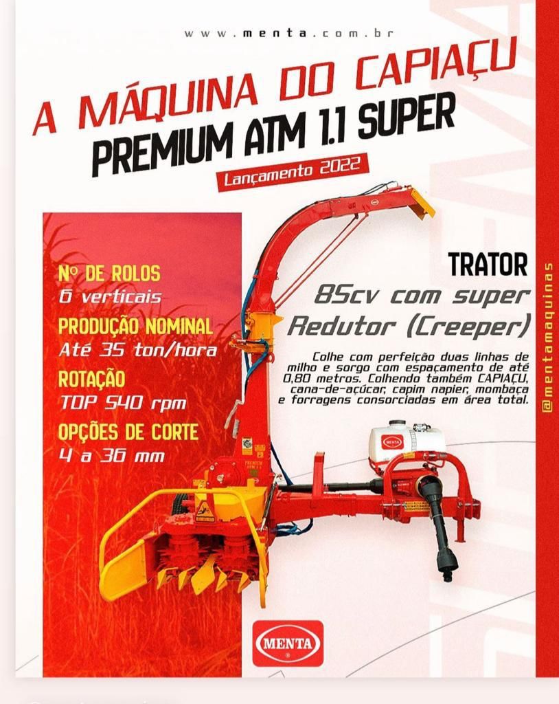 Menta - Colhedora De Forragens